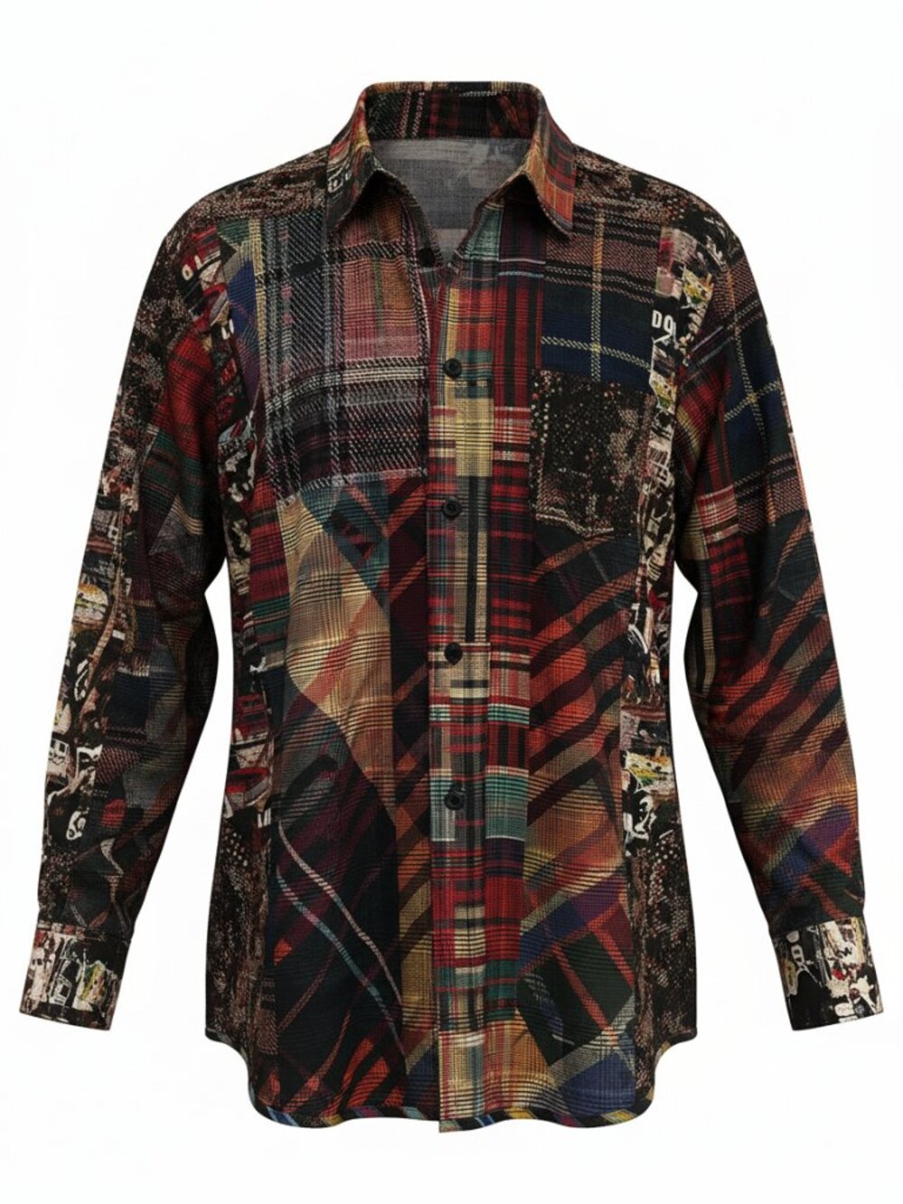 Robert Graham Limited Edition numbered Shirt #876/948 2XL